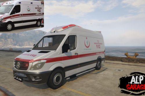 Mercedes-Benz Sprinter Ambulans (Turkish Ambulance)[4K]